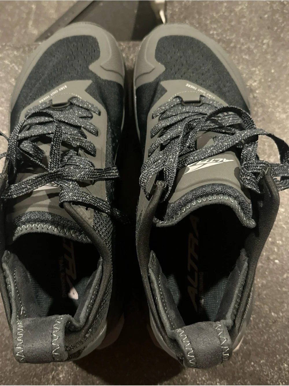 Altra Olympus 6 Men's Black/Gray Trail Running Shoes